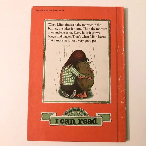 Vtg 1981 No More Monsters For Me An  I Can Read Book by Peggy Parish HC - Picture 2 of 15
